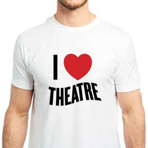 WHITE TEE / I ❤️ THEATRE